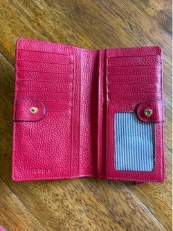 Lodis Snap Wallet Red