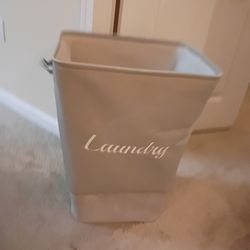 Laundry Hamper, 24"HX18"L,16"L,14"LX14"W, Fabric Laundry Hamper