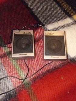 Panasonic Stereo Mini Speakers Pair