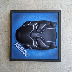 Black Panther 3-D Wall Art