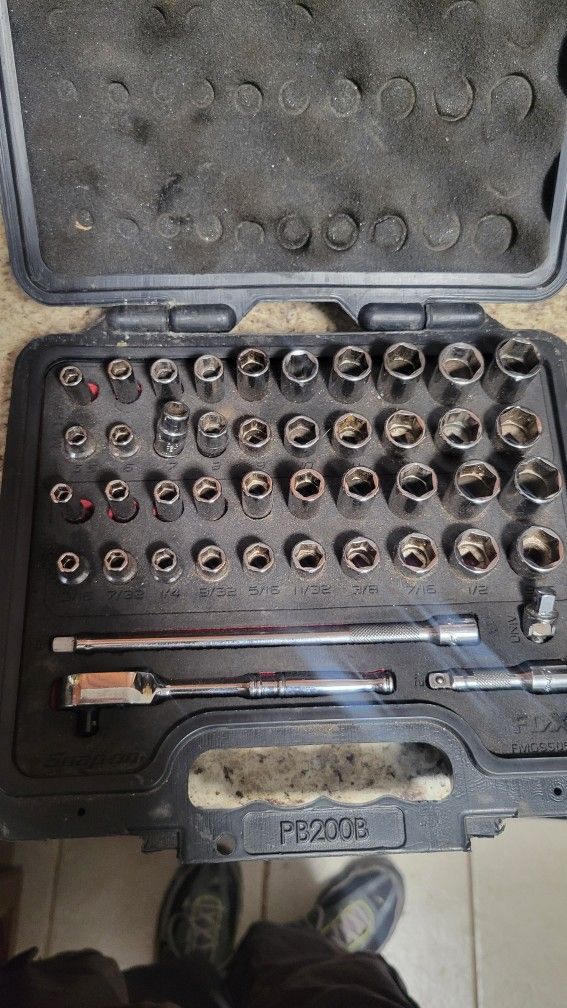 Snapon 1/4 39 Piece Socket Set
