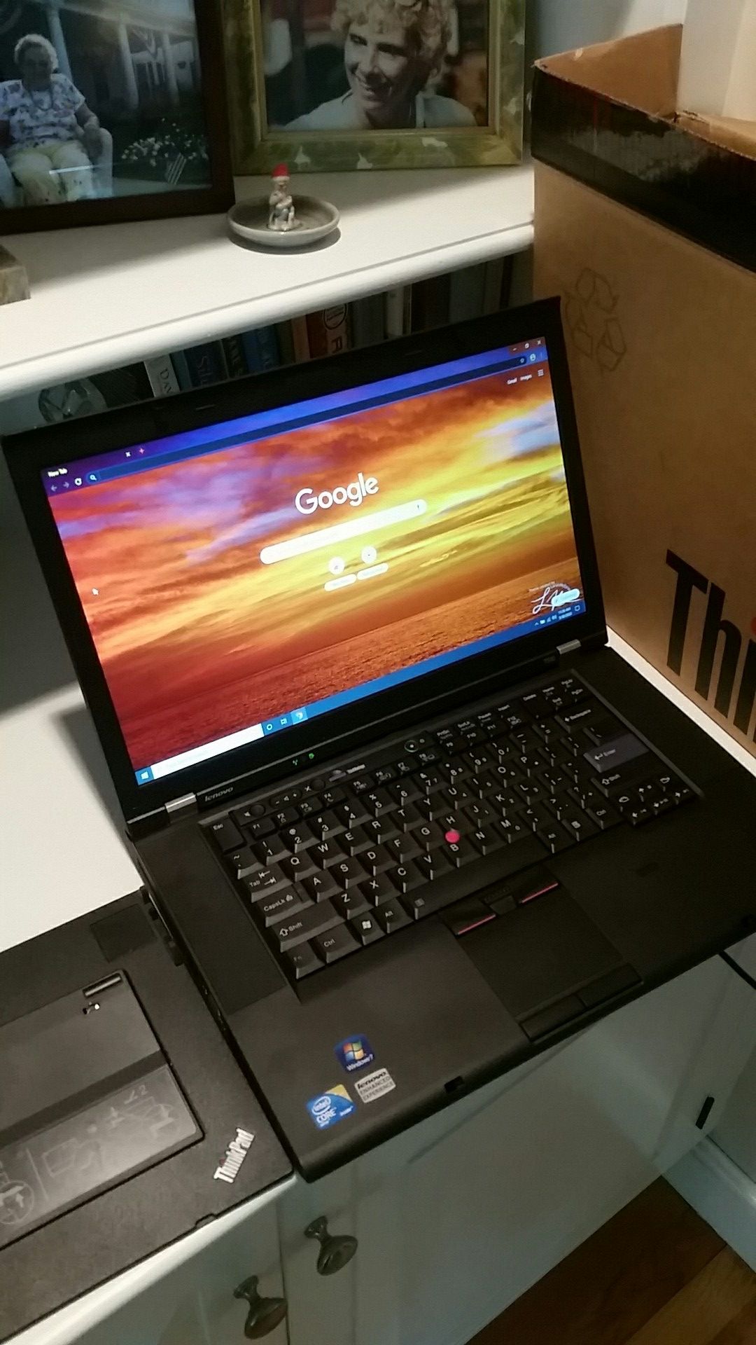 Laptop 15.6 screen Lenovo (IBM) NEW hard drive