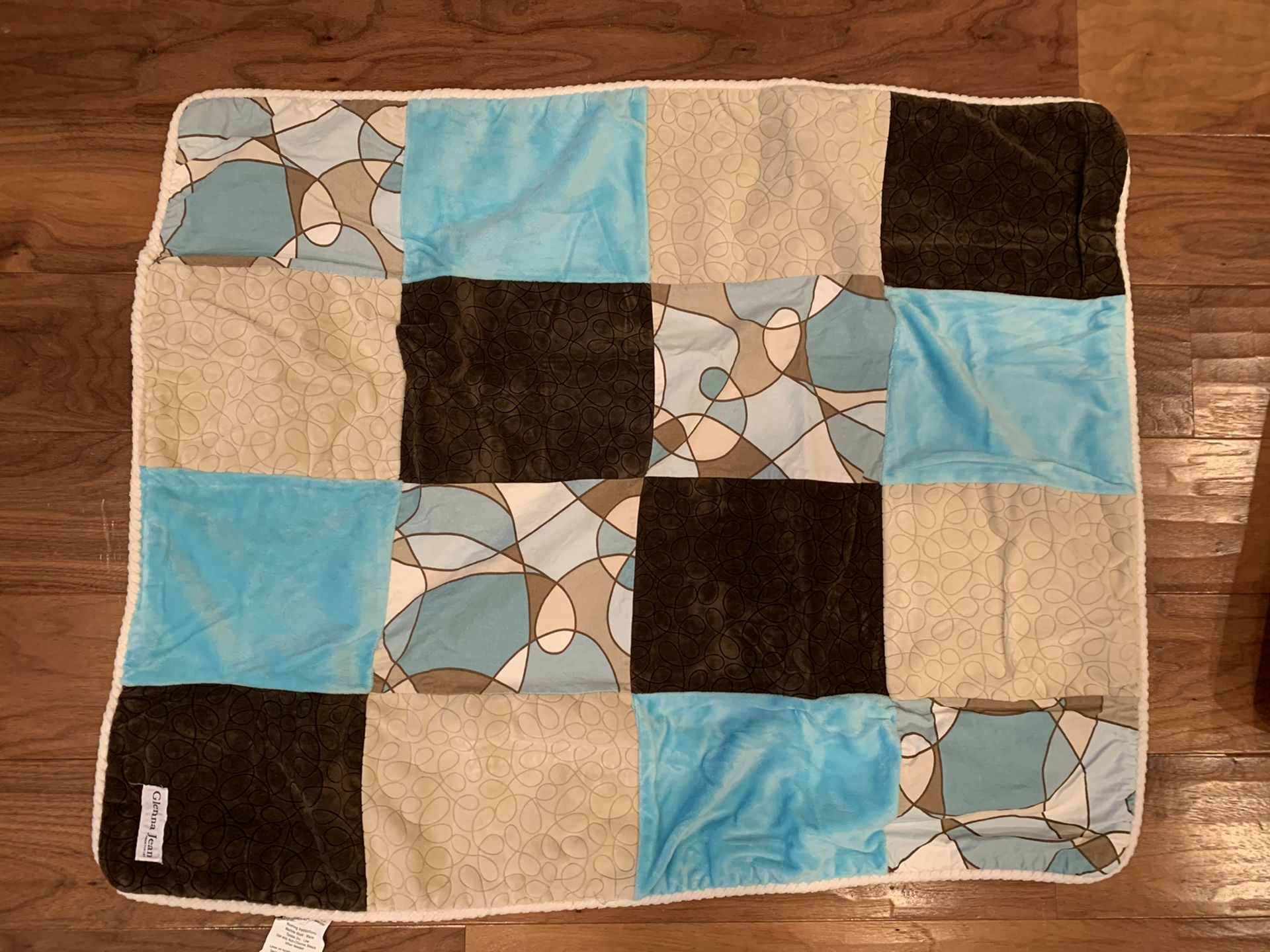 Glenna Jean Scribbles (Blue) Bedding