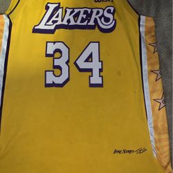 XL Shaq Lakers Jersey 