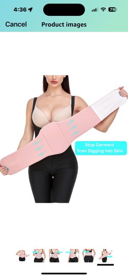 Lipo Belly Ab Board Post Surgery Liposuction Bbl Wrap Around Foam Abdominal faja Back Compression Board for Stomach 360