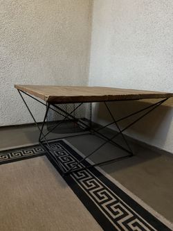 Industrial Wood Coffee Table