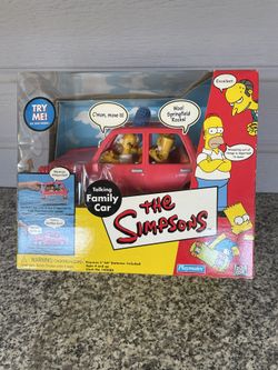 The Simpsons Talking Family Car