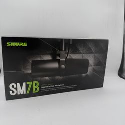 	Shure SM7B Microphone (Genuine, Proof Included, Ships Fast)