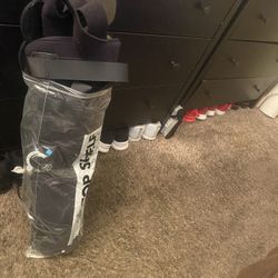 Leg brace post surgery