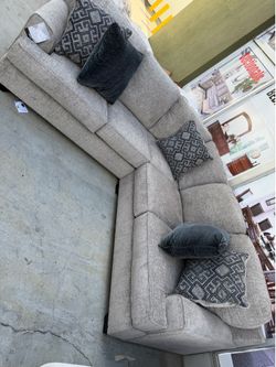 Bovarian Grey Sectional