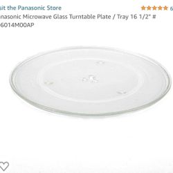 Panasonic Microwave Glass Turntable Plate / Tray 16 1/2" # F06014M00AP