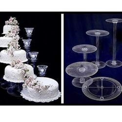 Cake Soporte para tartas de boda en cascada de 5 niveles
