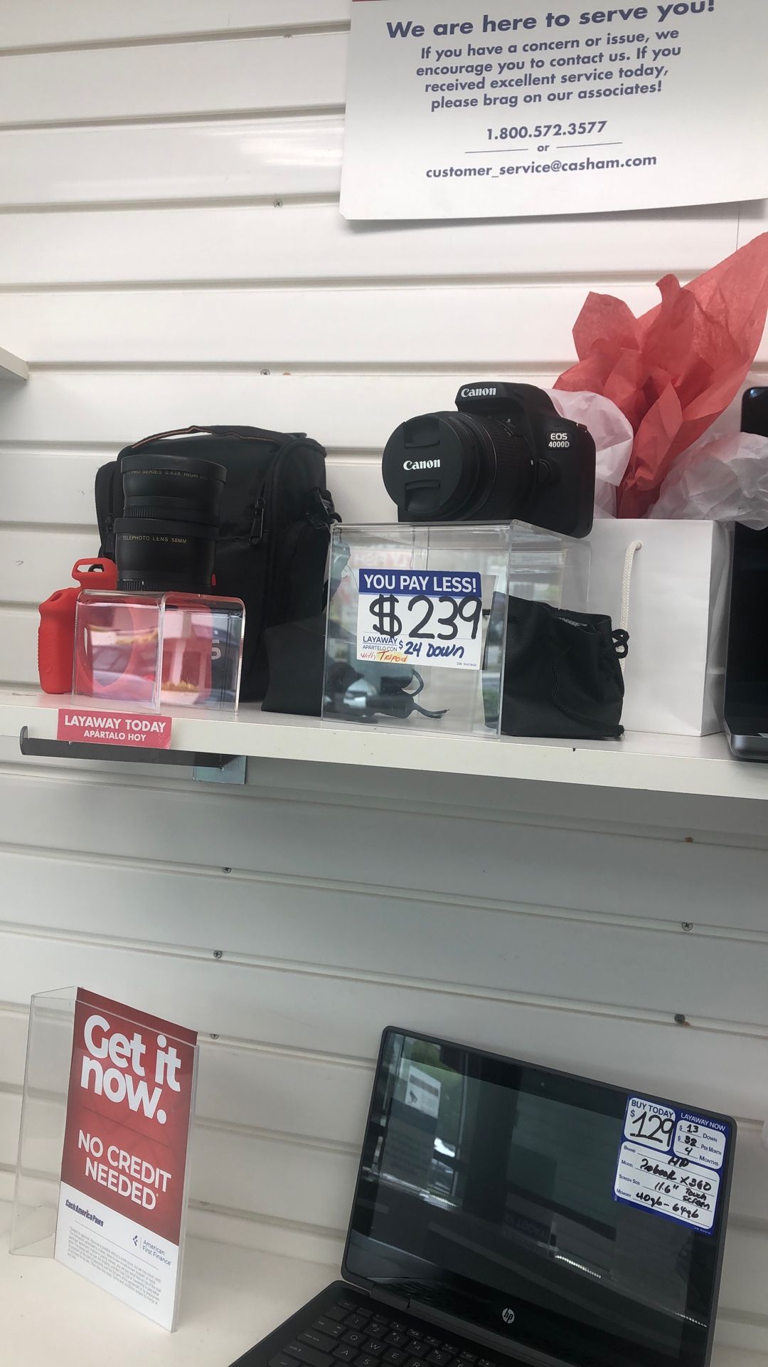 Canon EOS 4000D With Tripod