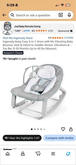 Baby boy bouncer