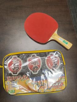 Kung Fu Table Tennis 🏓 Bat &Case
