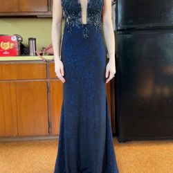 Blue Prom Dress 