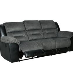 Earhart Slate Reclining Sofa

