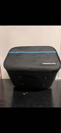 Westcott Black Carry Bag with Blue Stripe