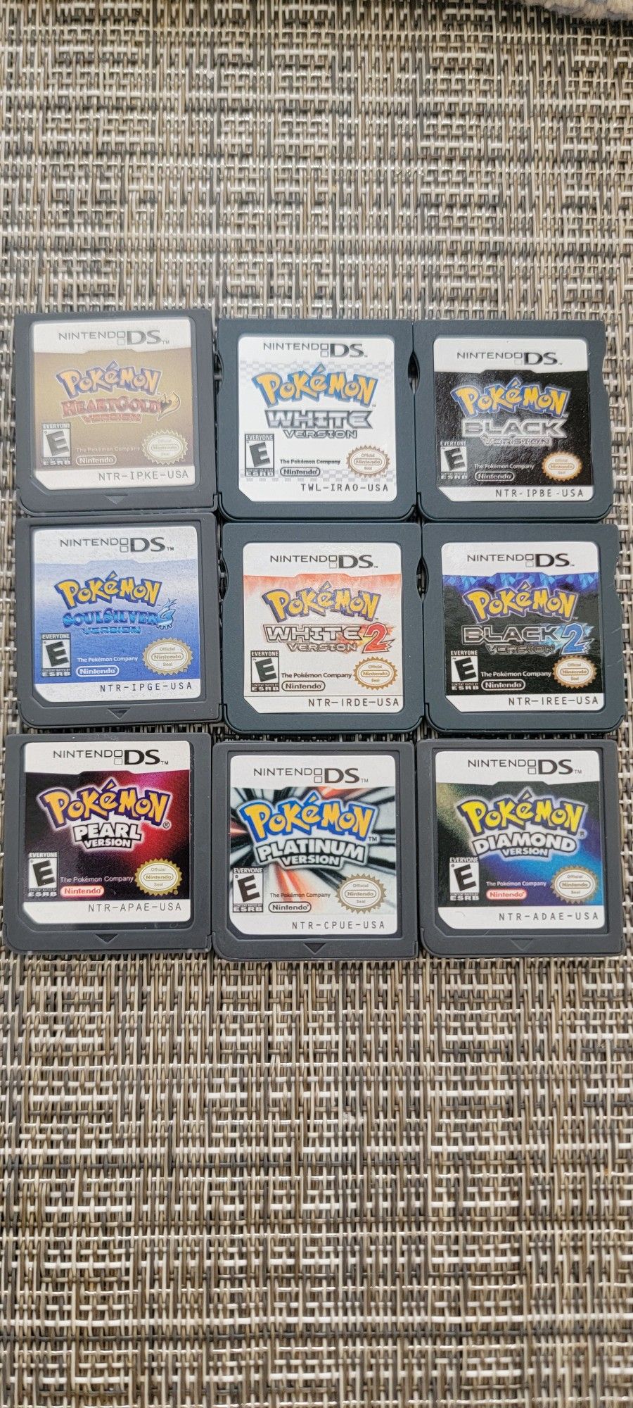 Pokemon Ds GAMES SUPER BUNDLE