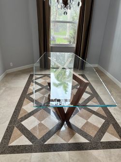 Natuzzi Italia Hex Glass Table