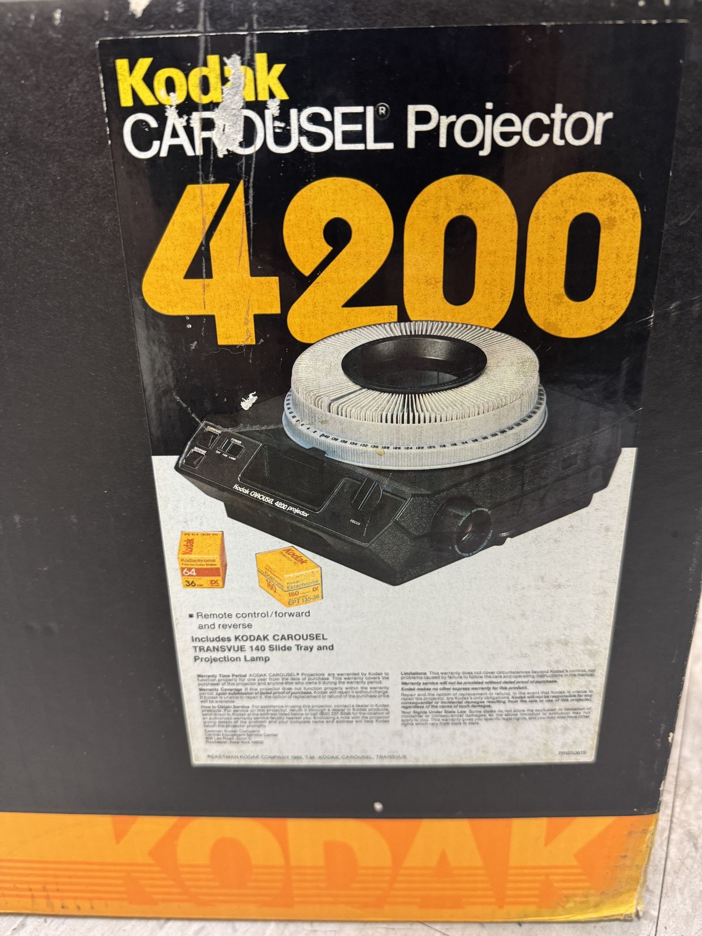 Kodiak Carousel 4400 Slide Projector
