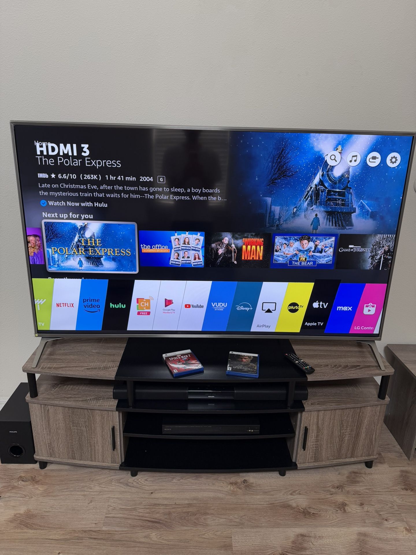 70” LG 4K Smart TV with HDR 