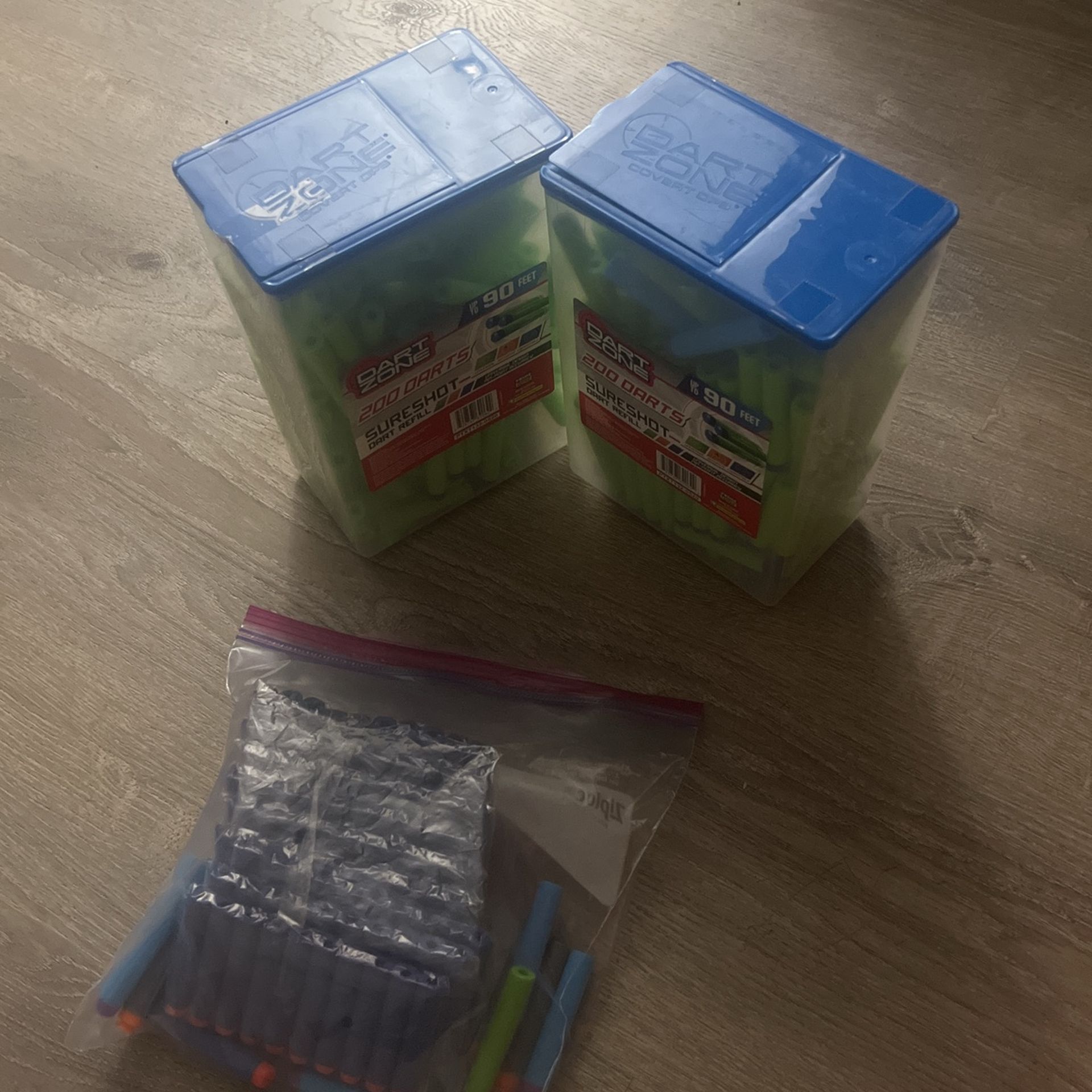 Nerf Darts. 