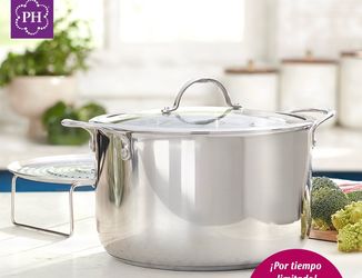 Olla de 10qt con parrilla