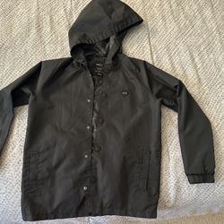RVCA Rain Jacket (or Windbreaker), Boys Medium, $15