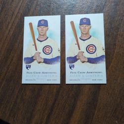 Pete Crow Armstrong Baseball Card.