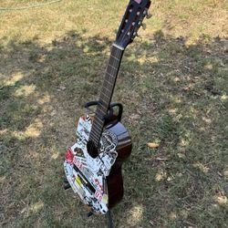 Guitar And Stand 
