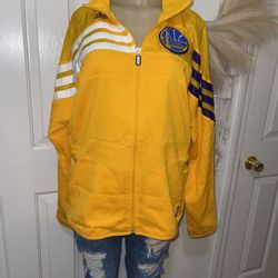 Mens Vintage Golden State Size Large Adidas 