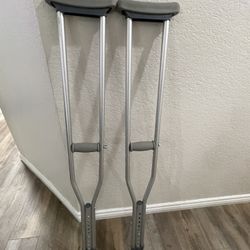 Crutches Never Used!