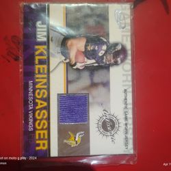 Jim Kleinsasser Game Worn Jersey Cars