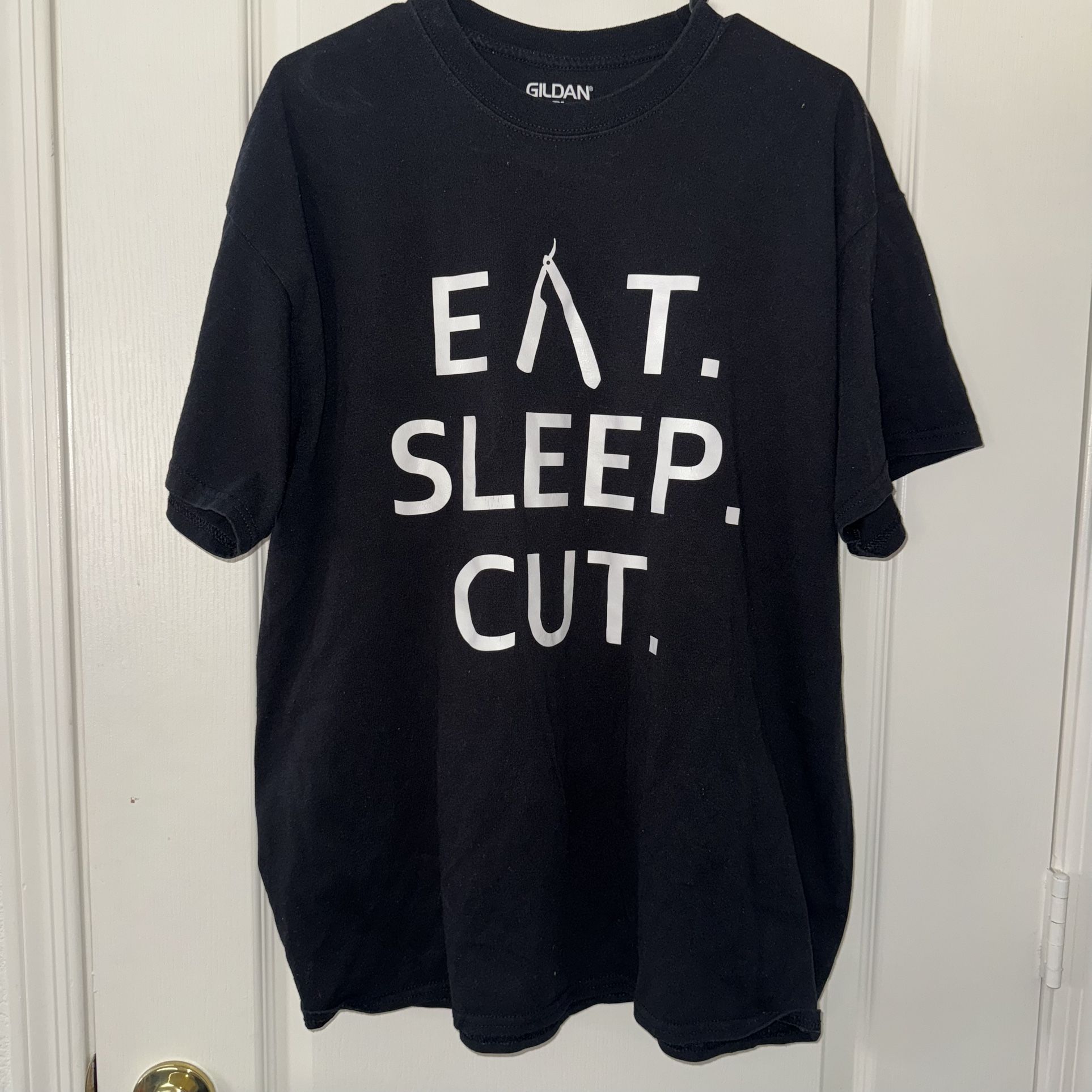 EAT SLEEP CUT Barber T-shirt