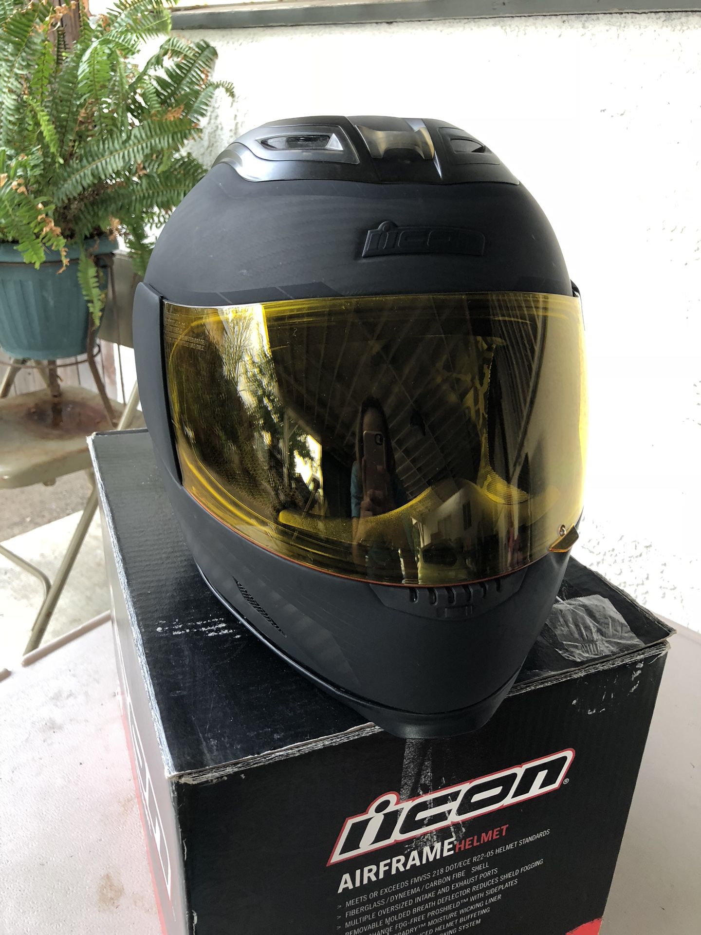 Icon Airframe Ghost Carbon Helmet