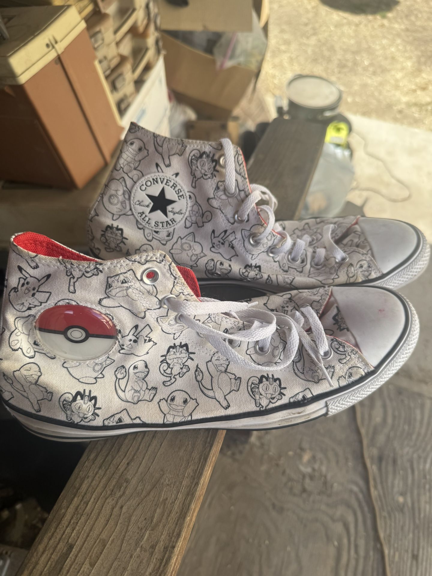 Size 12 Pokemon Converse