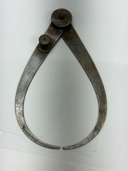 Vintage L.S. Starrett Caliper Divider Machinist Tool USA Pat 1895