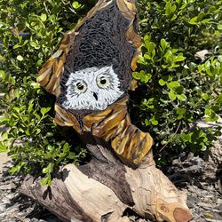 Owl mosaic