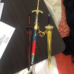 Anime sword metal toy ( no sharp)