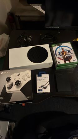 Xbox Series S Console Bundle with Seagate Hard Drive 2TB, Elite series 2 Controller And Game