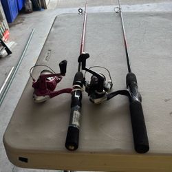 Pair Of Spinning Rods