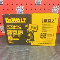 DEWALT ATOMIC 20V MAX Cordless Brushless 1/2 in. Variable Speed Impact Wrench (Tool Only)