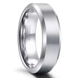 Tungsten Wedding Band Engagement Ring Various Size 