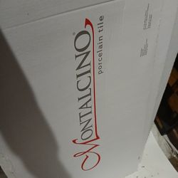 Montalcino Porcelain Tile And 3 Bags Of Tile Setting Plaster