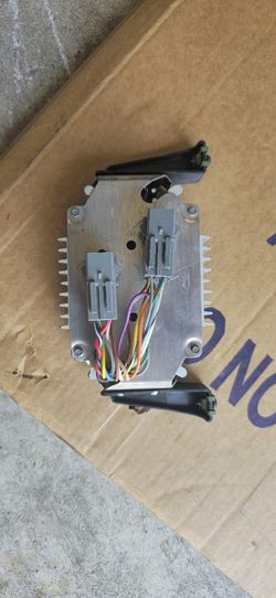 Original Amp For 1(contact info removed) Foxbody Mustang And Door Saddle Bags In Good Condition