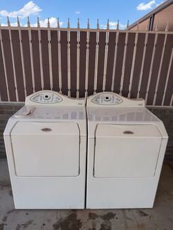 Washer and dryer