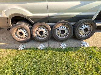 Ford Transit 16 inch rims with TPMS sensors