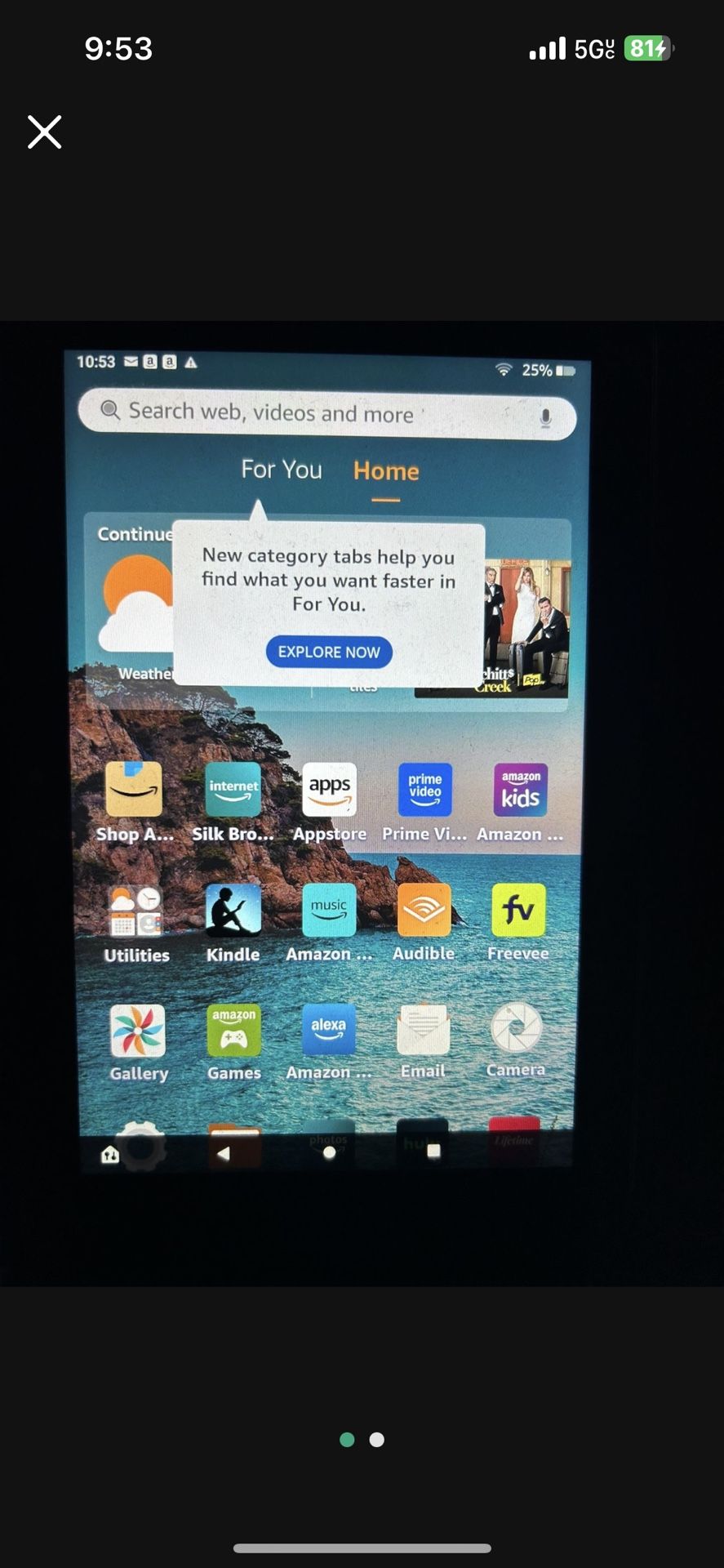 Amazon Fire Tablet Fire HD 8 (10th Gen)  Alexa 