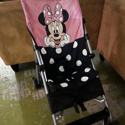 Minnie Mouse Folding Stroller 